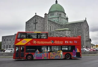 Passeio de ônibus turístico de Galway