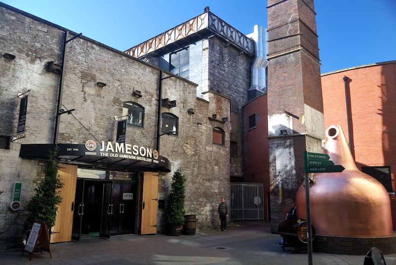 Dublin em agosto: Old Jameson Distillery