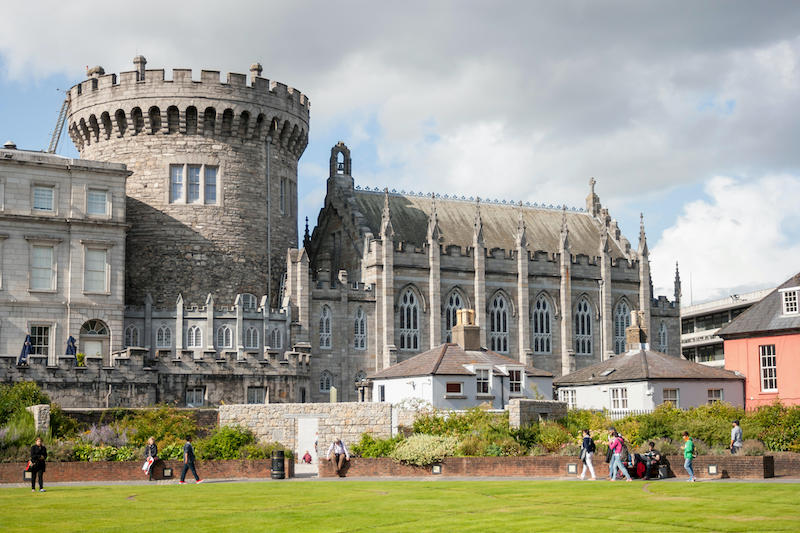 Dublin em agosto: Castelo de Dublin