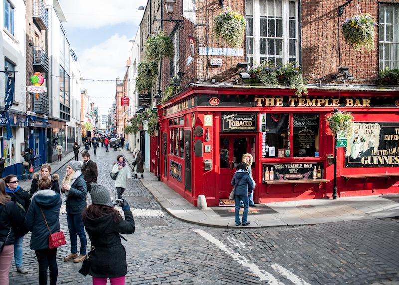 Onde ficar em Dublin: Temple Bar