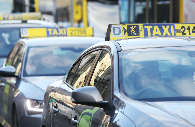Taxi em Dublin