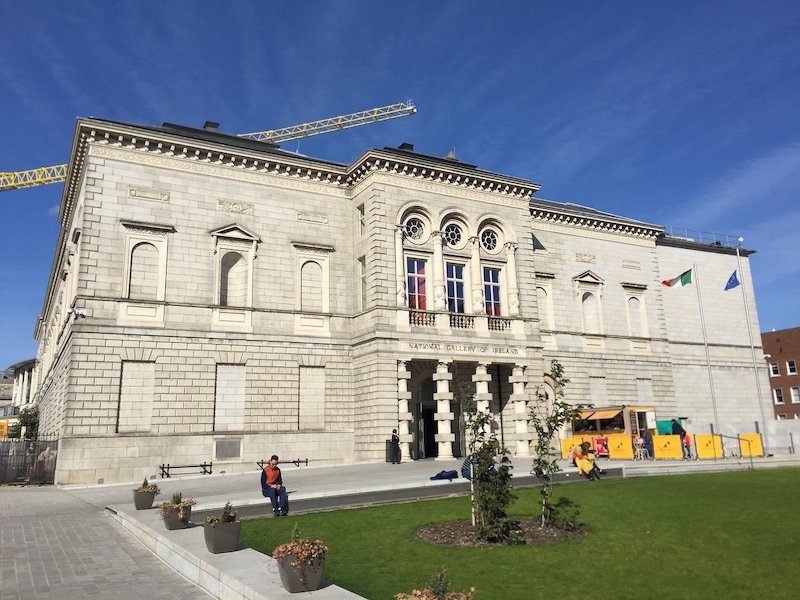 Galeria Nacional da Irlanda em Dublin - fachada