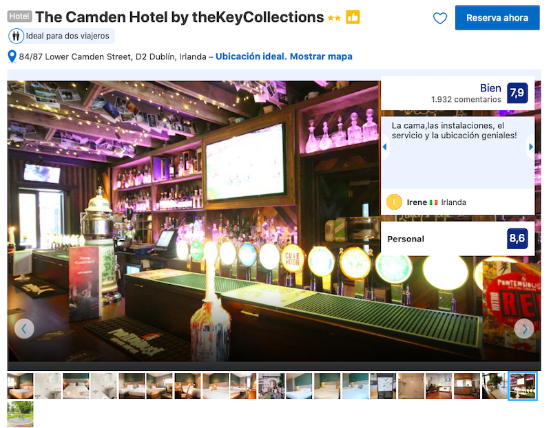 The Camden Hotel em Dublin