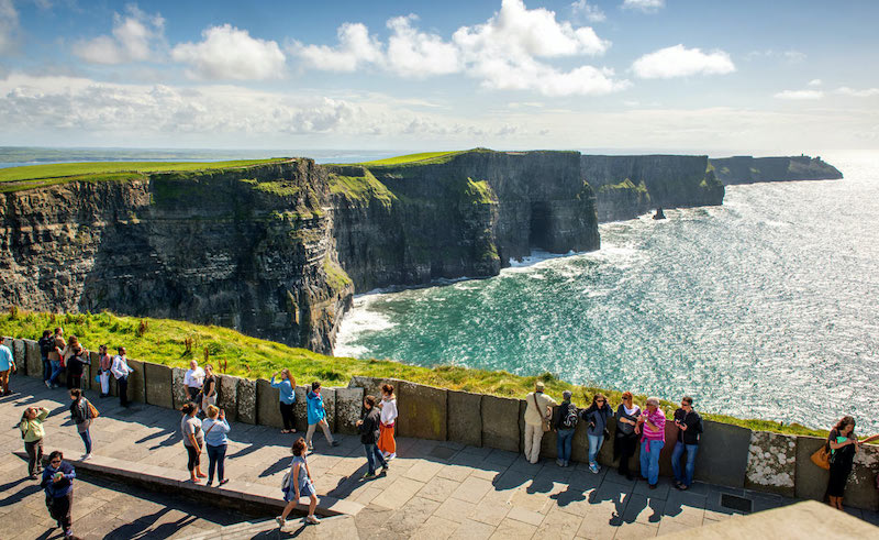 Cliffs de Moher na Irlanda