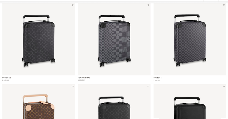 Modelos e preços das malas da Louis Vuitton