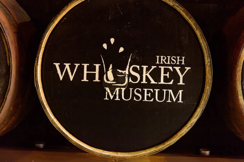 Ingresso do Museu do Whisky Irlandês