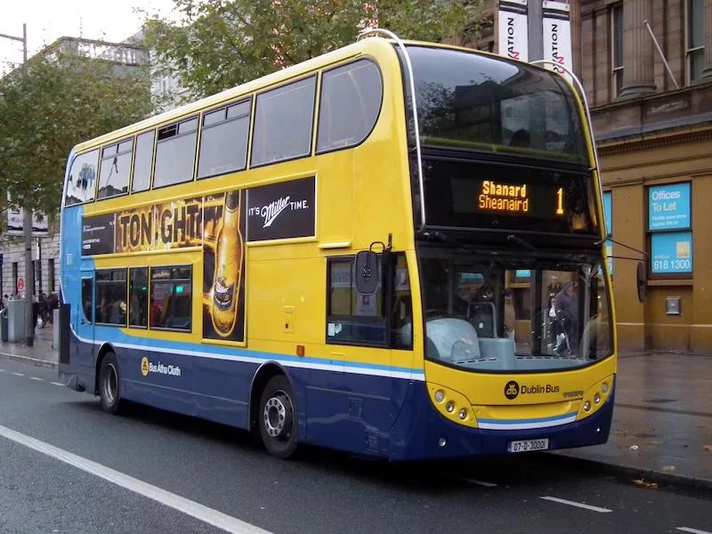 Ônibus em Dublin